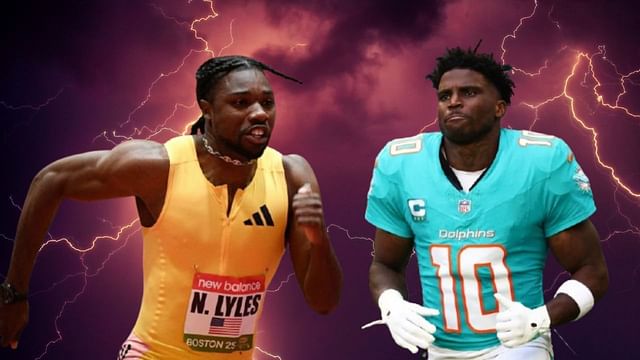 Tyreek Hill and Noah Lyles' Heated Rivalry