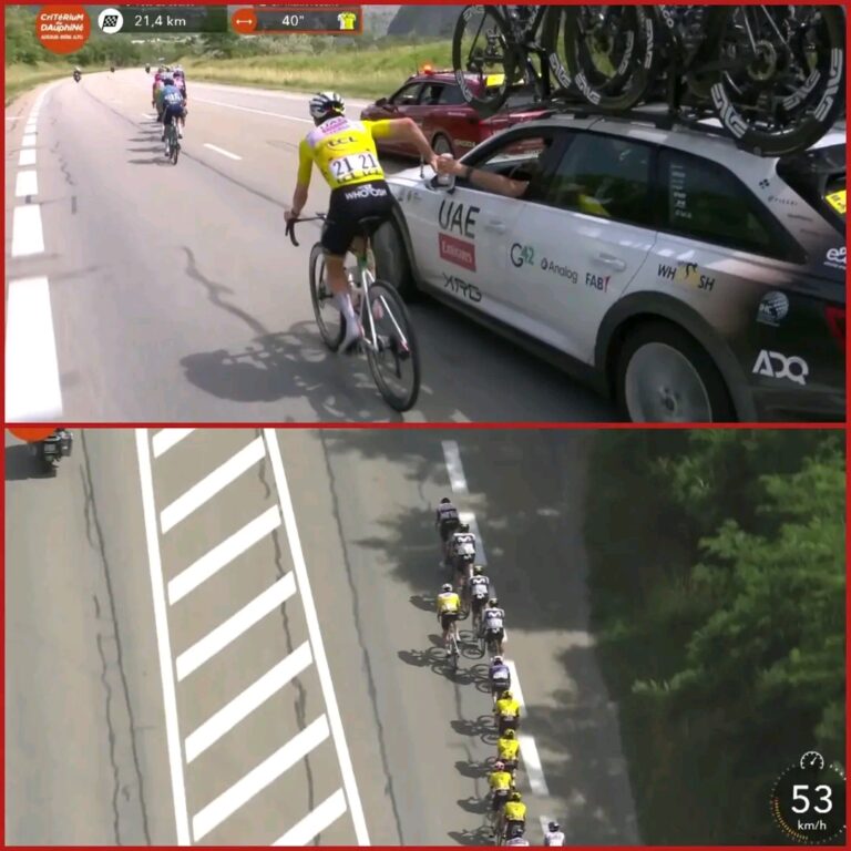 Breaking: Tadej Pogačar Verrast Opnieuw, Neemt de Rol van Knecht op Zich in Indrukwekkend Staaltje Teamgeest