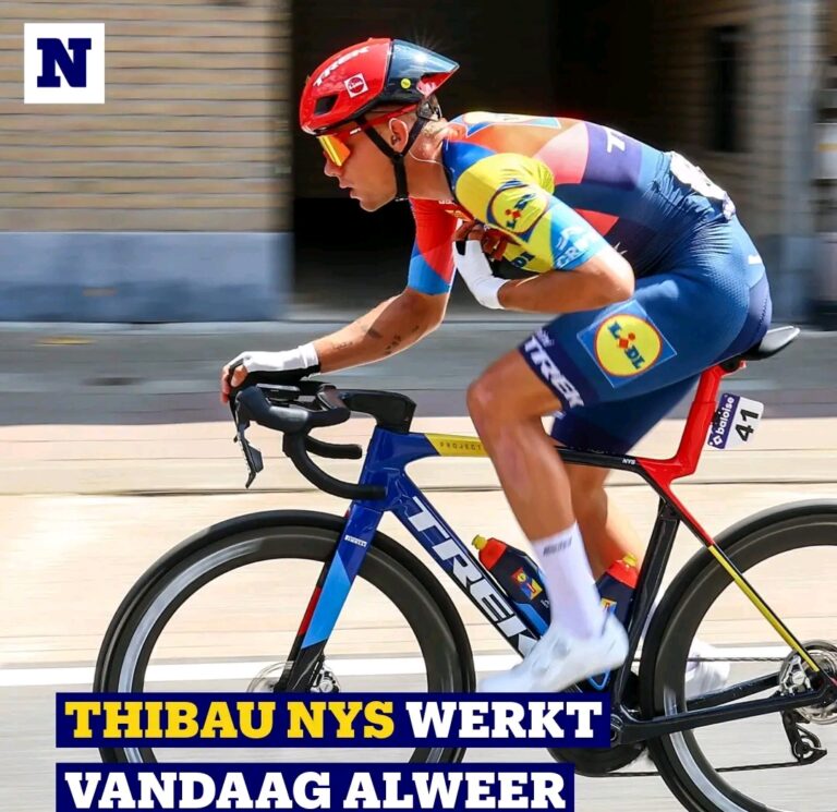 Een grote opluchting voor de fans van Thibau Nys.