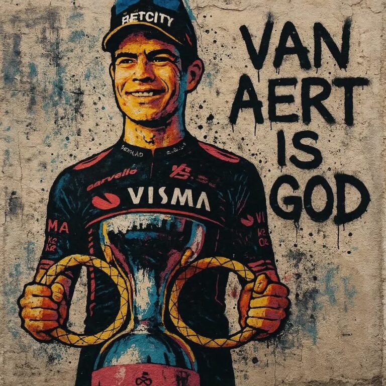 Waarom wielrenners en fans hem de god van het wielrennen noemen