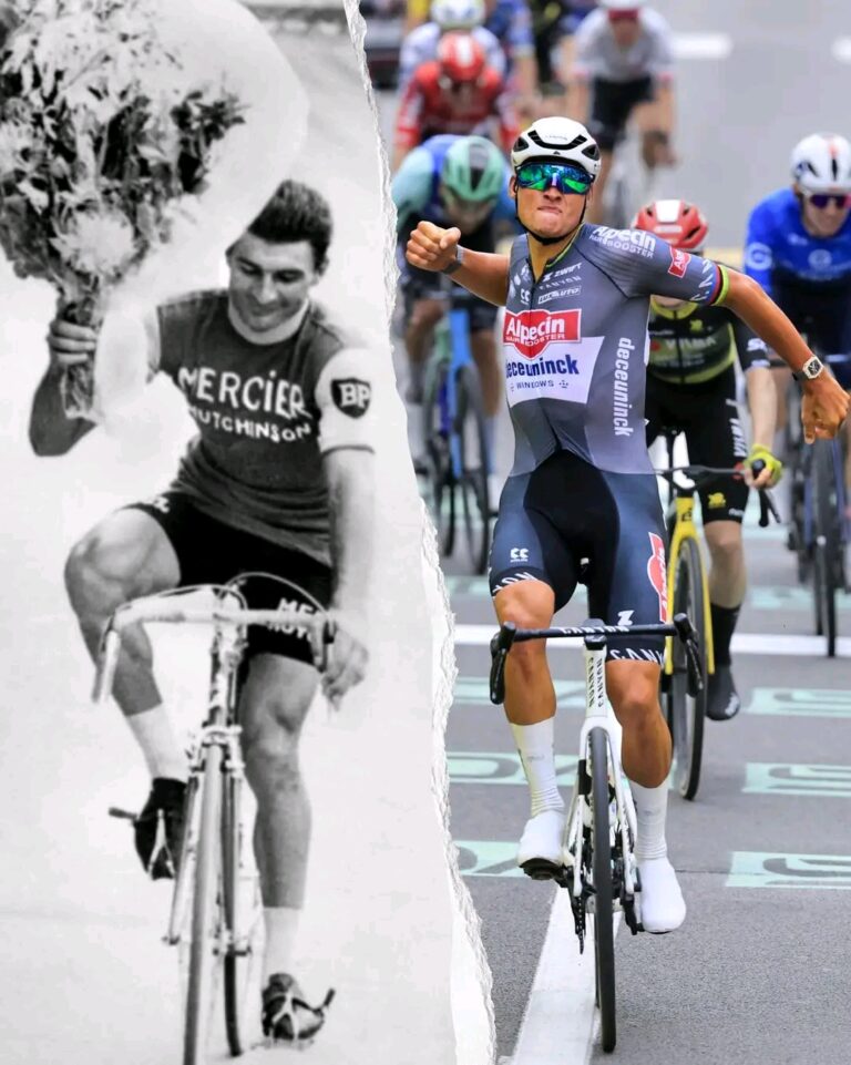 Zojuist binnen: Mathieu van der Poel eert grootvader Raymond Poulidor met…