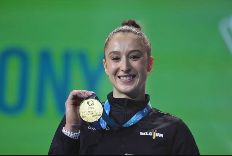 Olympisch kampioene Nina Derwael trouwt met Thibau Dierickx