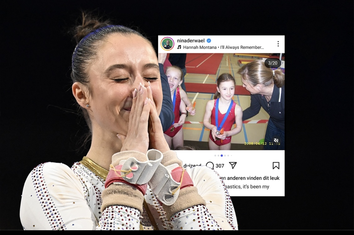 Nina Derwael neemt afscheid van gymnastiek