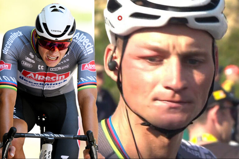 Mathieu van der Poels Tour de France-hik: Insectenbeet veroorzaakt gezwollen oog