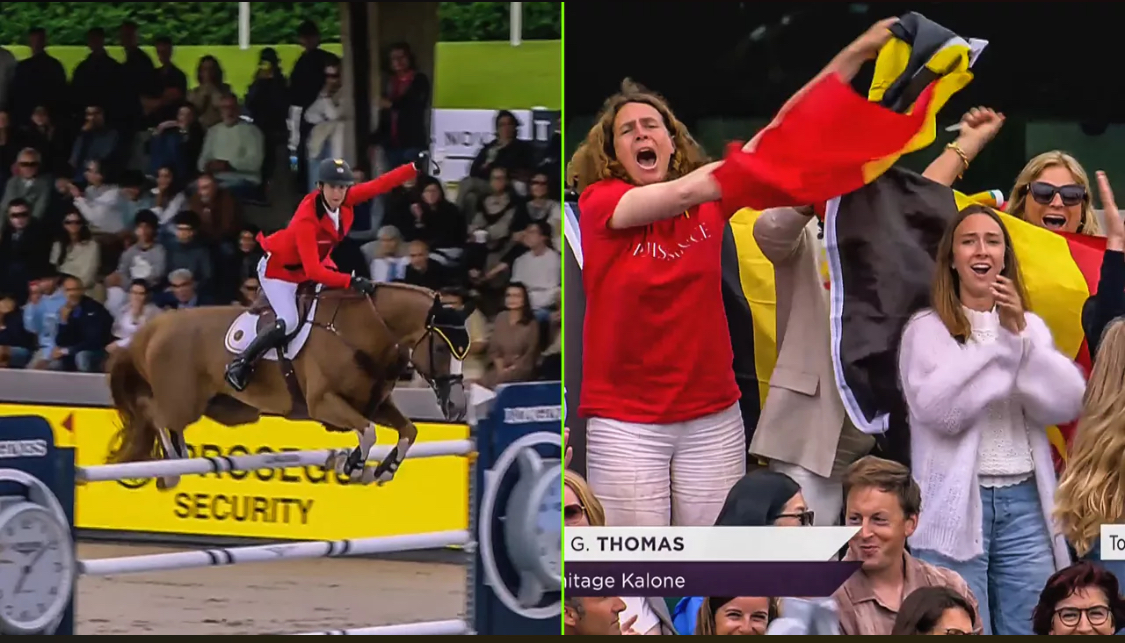 Belgische springruiters springen naar Europese teamtitel: een triomfantelijke rit naar goud