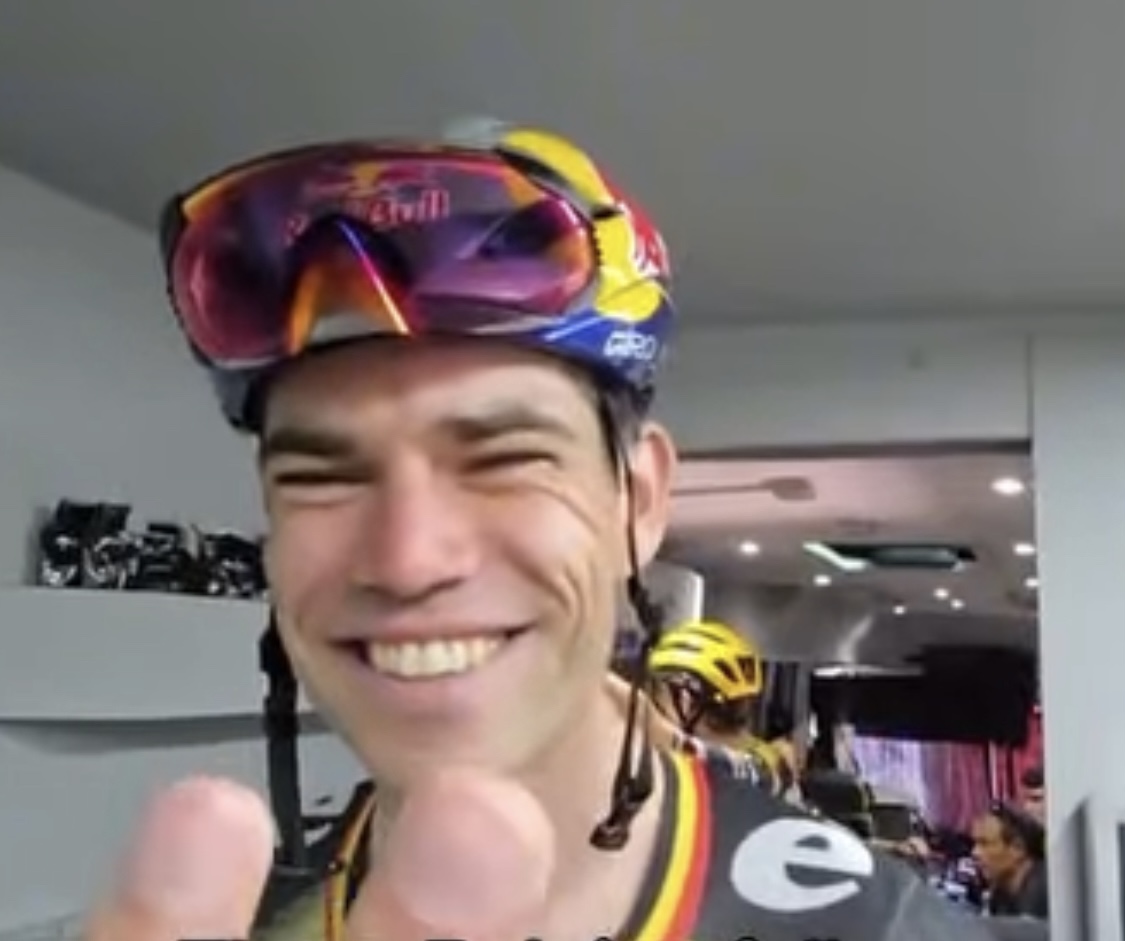 Wout van Aert: De glimlach die de bergen trotseert