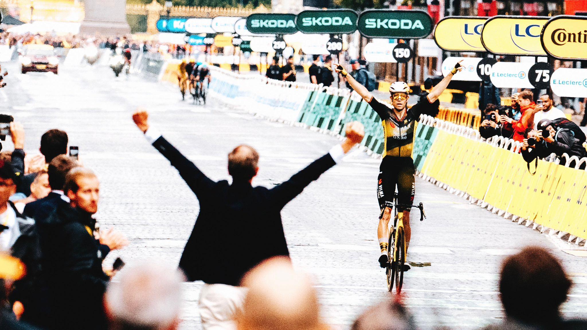 Wout van Aert treedt toe tot de elite van het wielrennen met tien Tour de France-rittenzeges