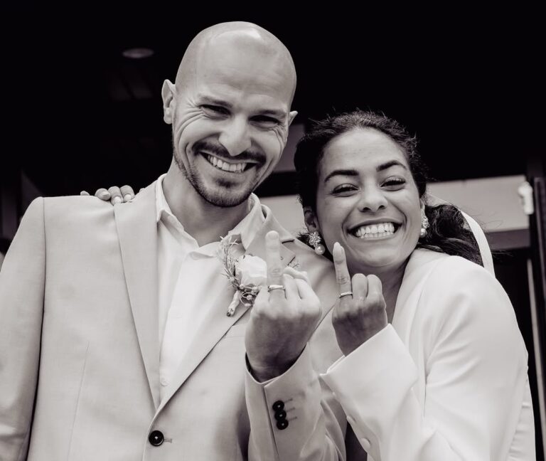 Ceylin Alvarado en Roy Jans trouwen in intieme kring