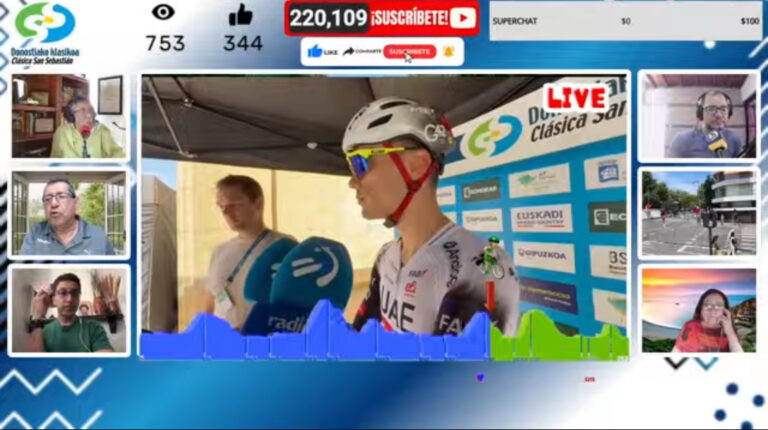 Sigue la Clásica de San Sebastián 2025 en directo