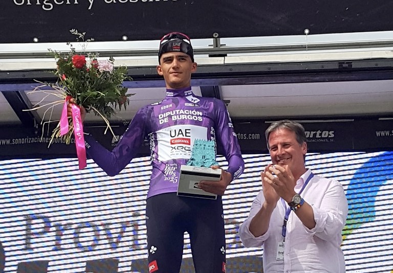 Isaac Del Toro hace historia con su victoria en la Vuelta a Burgos