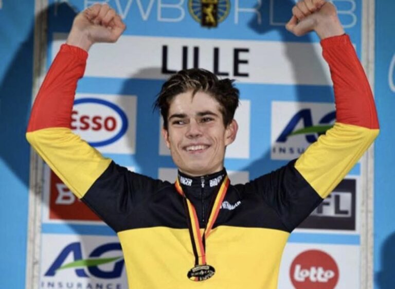 Hoe tuinrondjes op zesjarige leeftijd de kampioen in Wout van Aert vormden