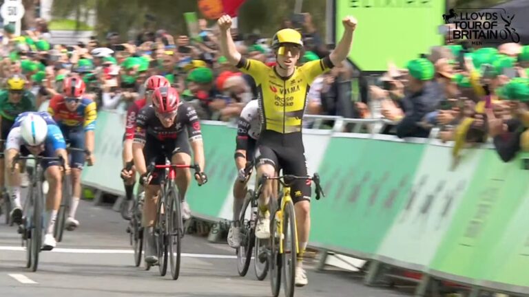 Brennan schittert als Kooij de perfecte teamgenoot is in de Ronde van Groot-Brittannië