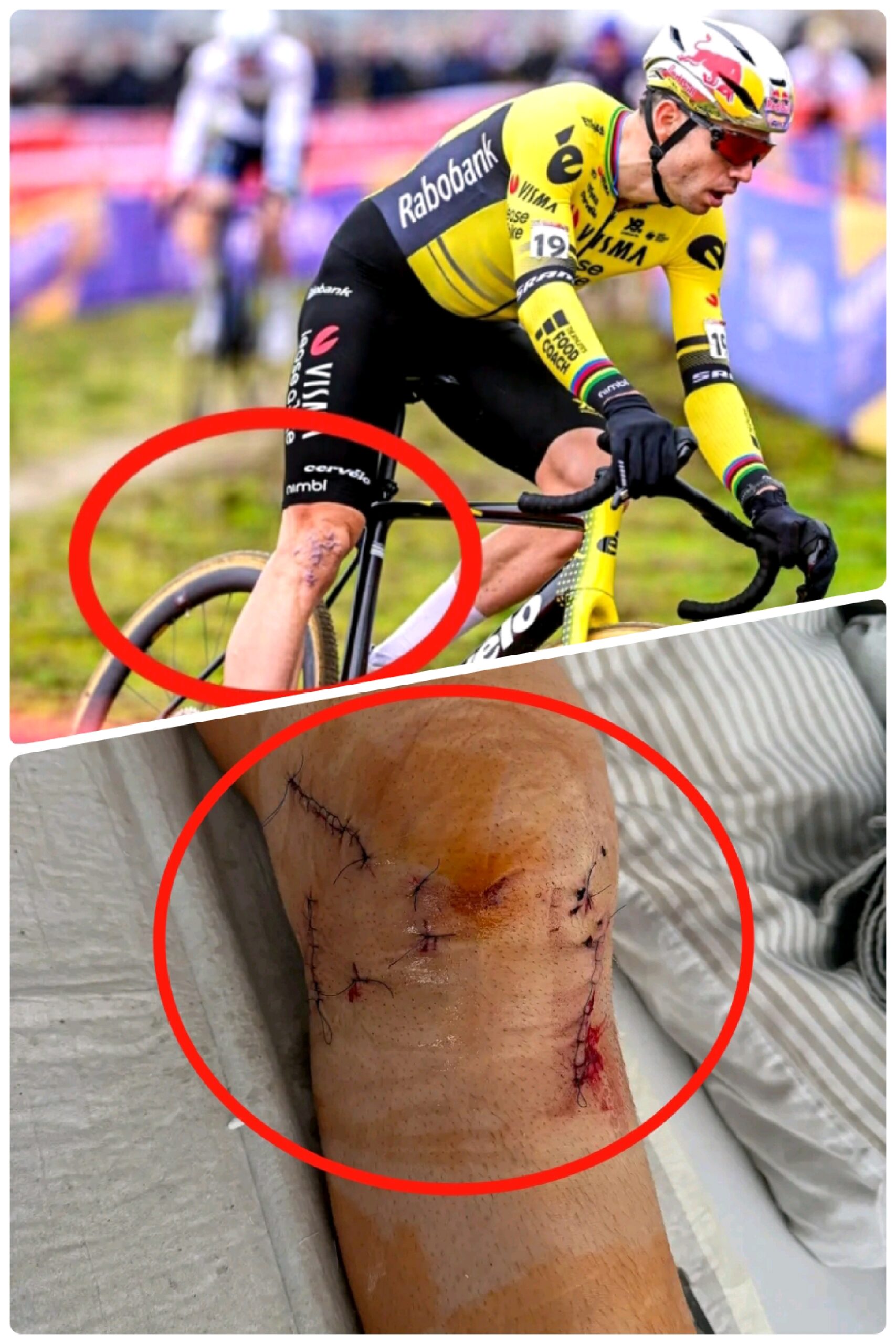 Kop: Wout van Aert heeft bevestigd dat hij op 1 januari 2026 niet zal deelnemen aan de Wereldbeker GP Sven Nys in Baal en dat hij ook de rest van het Wereldbekerseizoen veldrijden zal missen vanwege…..