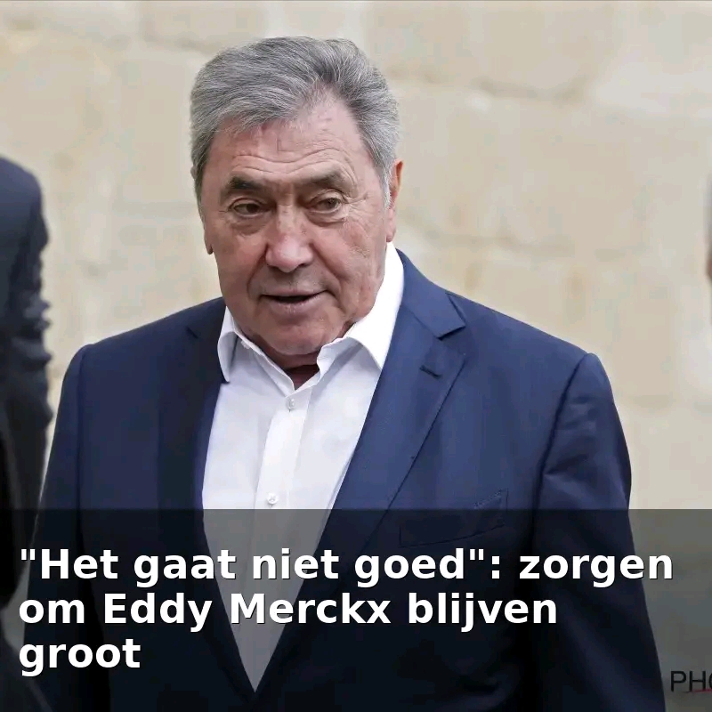 Laatste nieuws: Het gaat niet goed, zorgen om Eddy Merckx blijven groot nu hij zich voorbereidt op een…