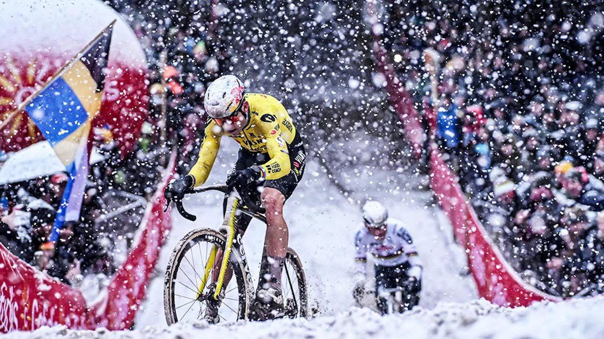MVDP reageert terwijl het veldritseizoen van Van Aert vroegtijdig wordt afgebroken