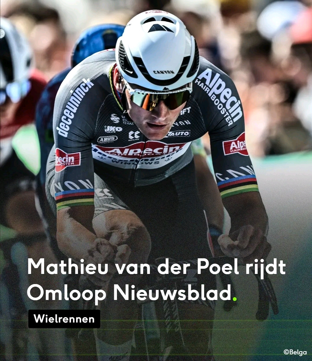 Breaking: Mathieu van der Poel doet mee aan Omloop Het Nieuwsblad deze zaterdag