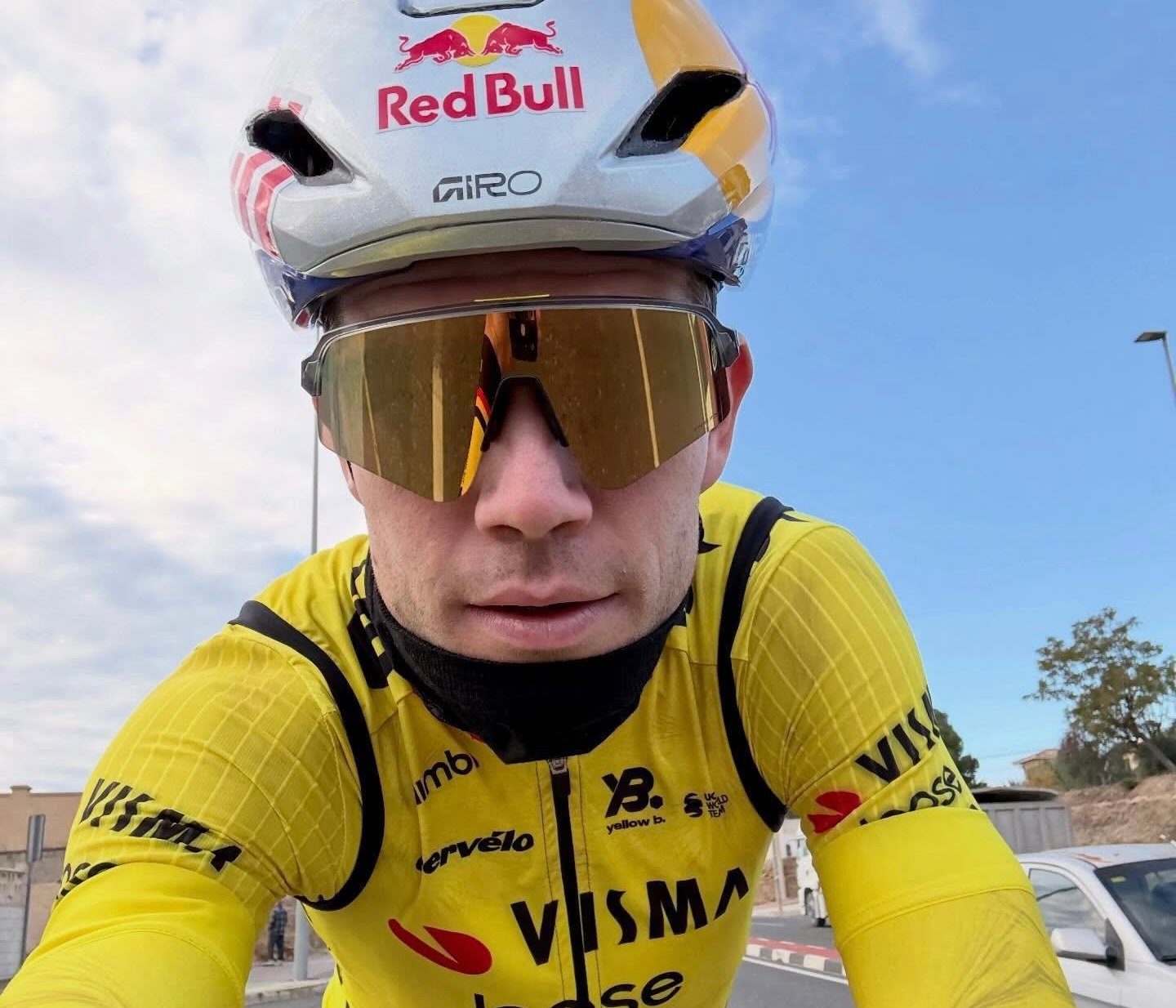 Wout van Aert geniet van elke stap van zijn comeback in de Italiaanse Alpen